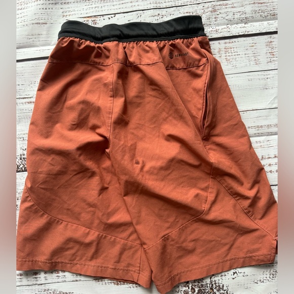 Adidas Brown Athletic Shorts Lightweight Comfort - Picture 5 of 7
